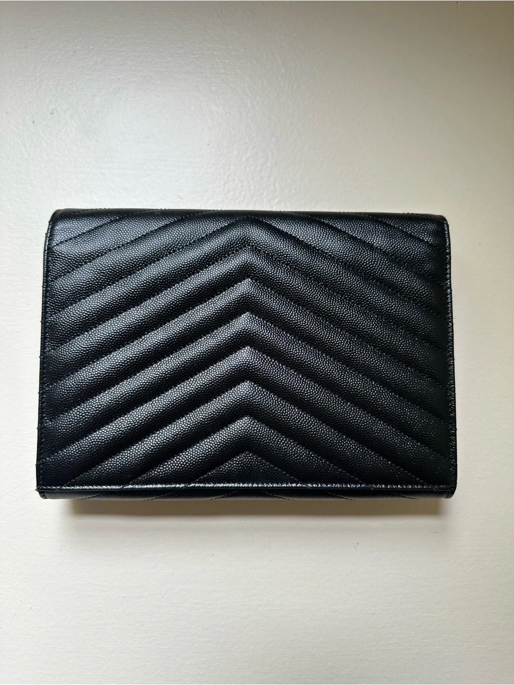 Saint Laurent Cassandre Leather Clutch - Picture 5 of 7